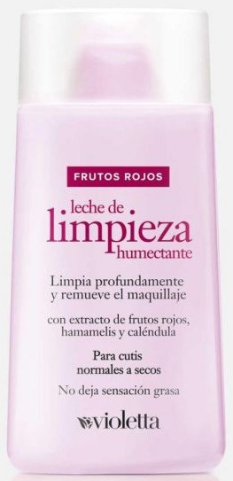Violetta Leche De Limpieza Humectante Frutos Rojos