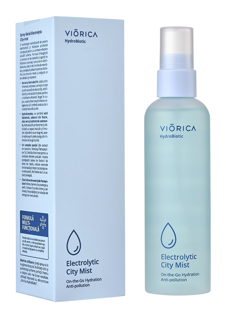 Viorica Cosmetic Spray Facial Electrolytic City-mist, Hydrobiotic