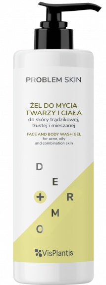 Vis Plantis Dermo+ Problem Skin Face And Body Wash Gel