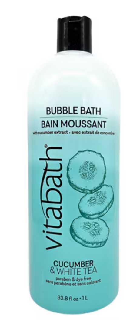Vitabath Cucumber & Green Tea Foaming Bath