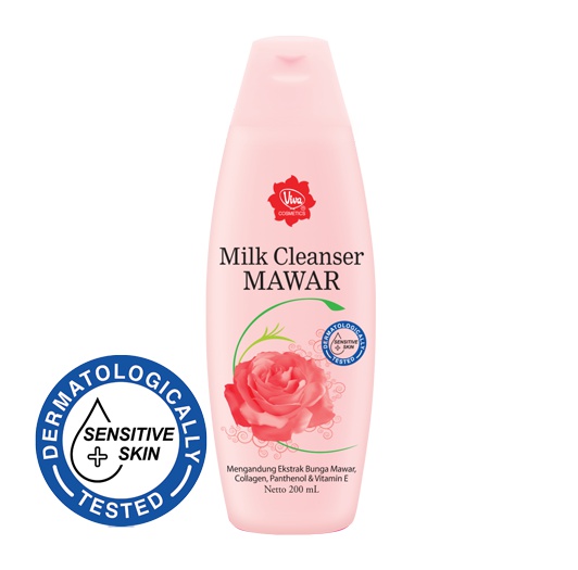 Viva Cosmetics Milk Cleanser Mawar