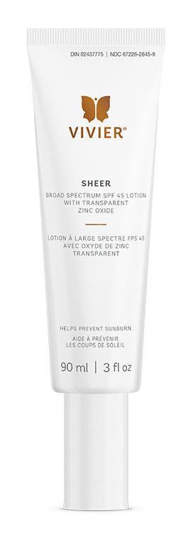 Vivier Sheer Broad Spectrum SPF 45