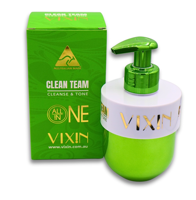 Vixin Clean Team All In One Cleanser & Tone