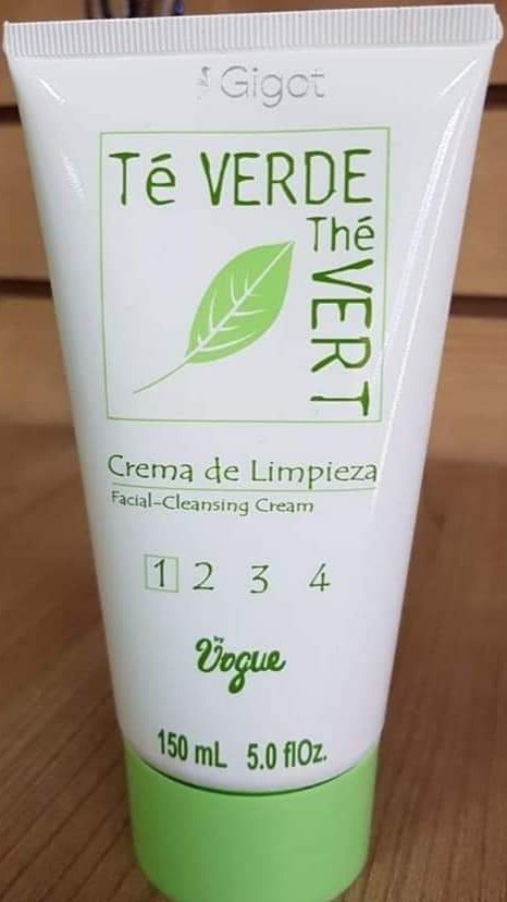 Vogué Crema De Limpieza Con Té Verde