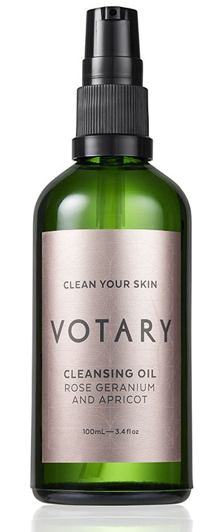Votary Cleansing Oil – Rose Geranium And Apricot