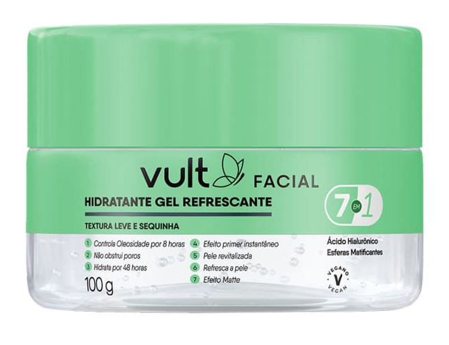 Vult Gel Hidratante Facial Refrescante