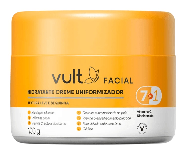 Vult Hidratante Creme Uniformizador Facial