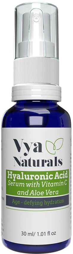 Vya Naturals Hyaluronic Acid Serum With Vitamin C And Aloe Vera