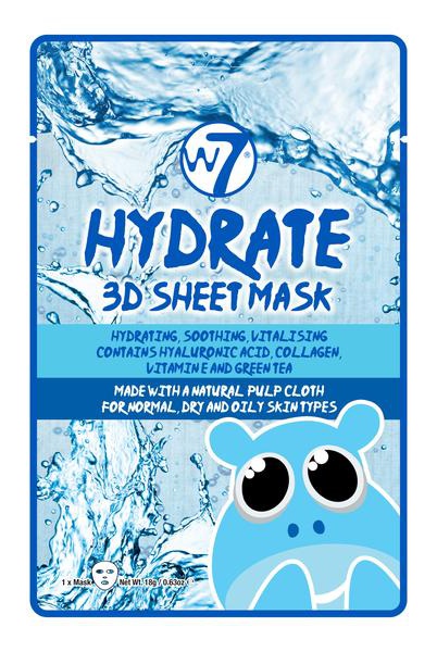 W7 Hydrate 3D Sheet Mask