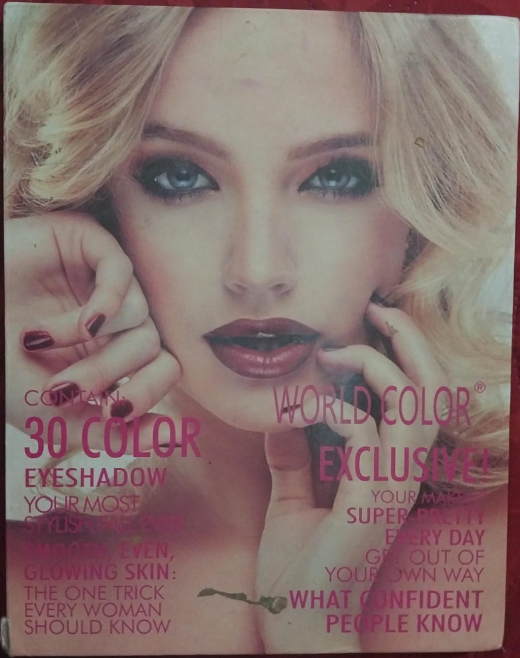 WORLD COLOR Professional Cosmetic Palette