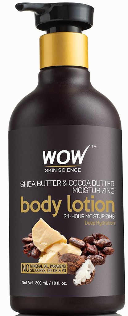 WOW skin science Shea & Cocoa Butter Moisturizing Body Lotion