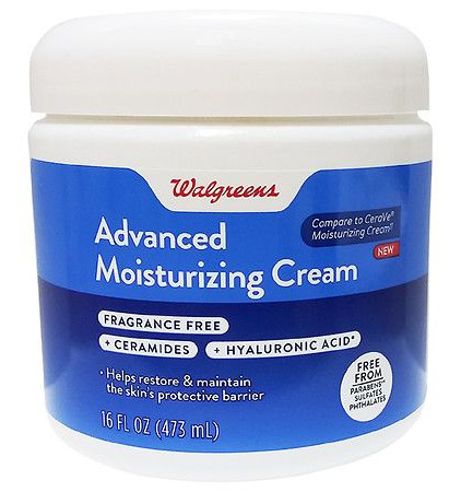 Walgreens Advanced Moisturizing Cream