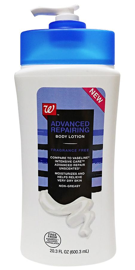 Walgreens Advanced Repairing Body Lotion Unscented