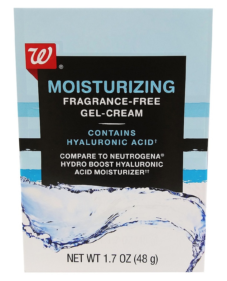 Walgreens Moisturizing Fragrance-free Gel-cream