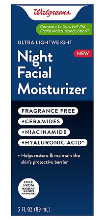Walgreens Night Facial Moisturizer
