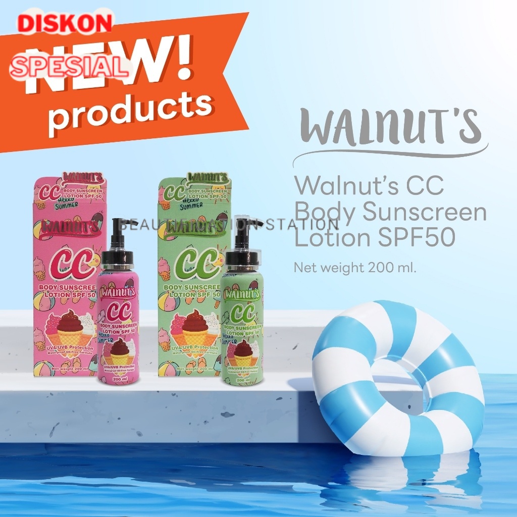 Walnuts CC Body Sunscreen