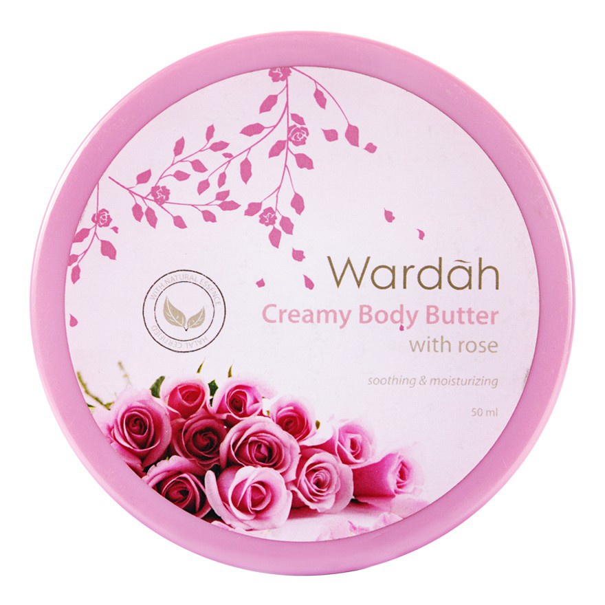 Wardah Creamy Body Butter Rose