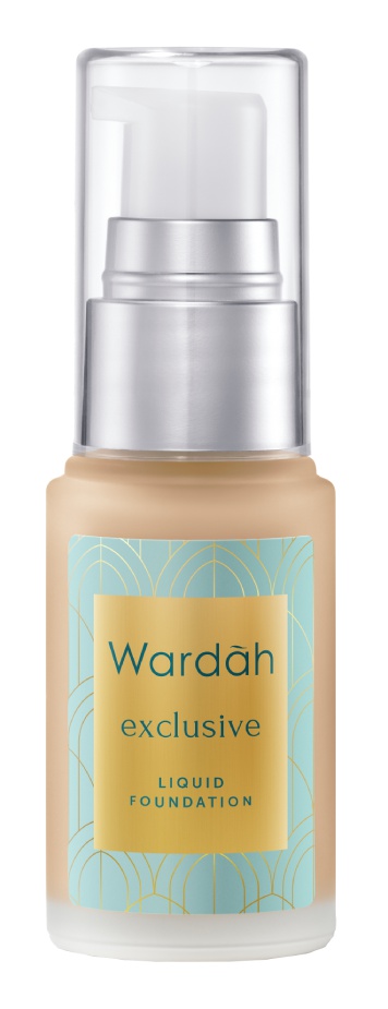 Wardah Exclusive Liquid Foundation 03 Sandy Beige