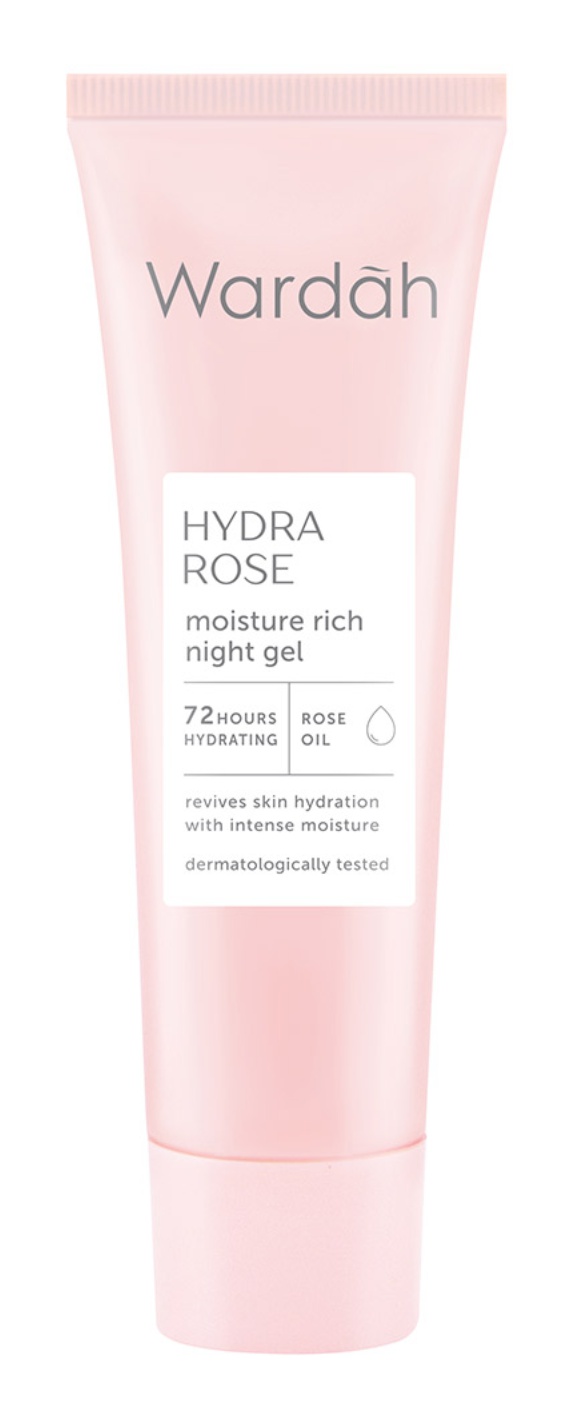 Wardah Hydra Rose Moisture Rich Night Gel