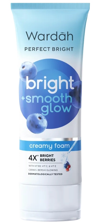 Wardah Perfect Bright Creamy Foam Bright + Smooth Glow