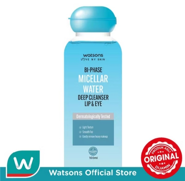 Watsons Bi-phase Micellar Water (lip & Eye)