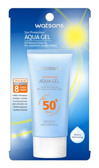Watsons Sun Protection Aqua Gel SPF 50