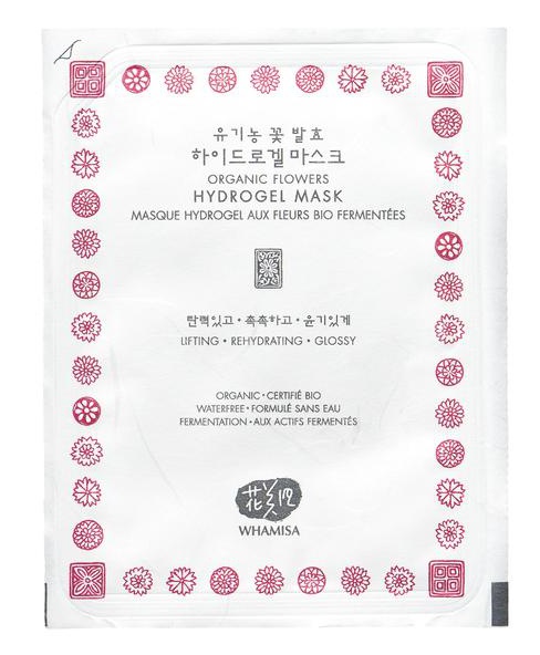 Whamisa Organic Flowers Hydrogel Mask