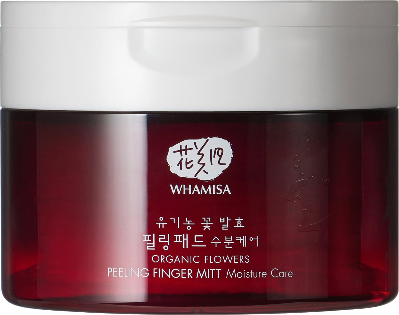 Whamisa Organic Flowers Peeling Finger Mitt