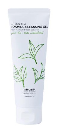 Whamisa by Glow Recipe Green Tea Foaming Cleansing Gel