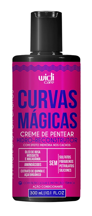 Widi Care Creme De Pentear Hidro-reconstrutor Curvas Mágicas