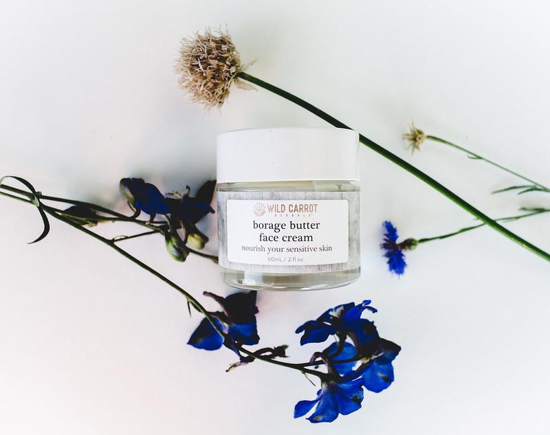Wild Carrot Herbals Borage Butter Face Cream