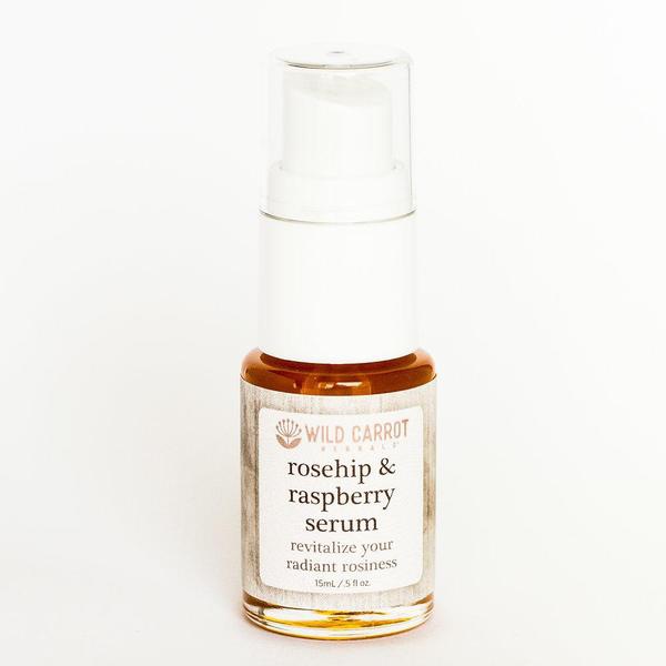 Wild Carrot Herbals Rosehip & Raspberry Facial Serum