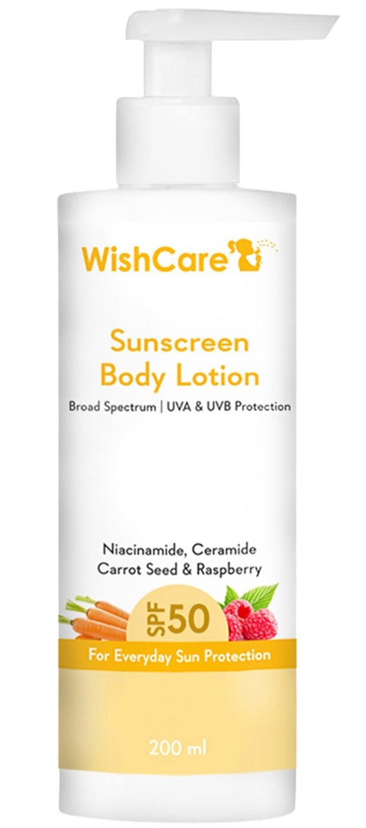 WishCare SPF 50 Sunscreen Body Lotion