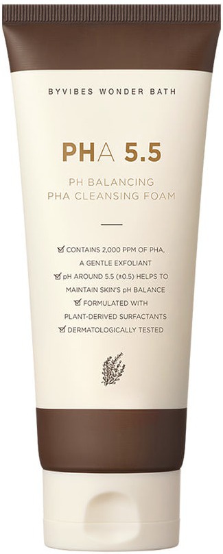 Wonder Bath PHA 5.5 pH Balancing PHA cleansing Foam