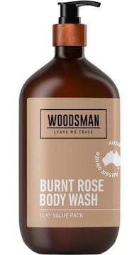 Woodsman Skincare Burnt Rose Body Wash