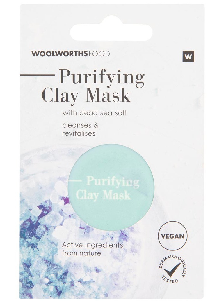 Woolworths Purifying Clay Mask With Dead Sea Salt