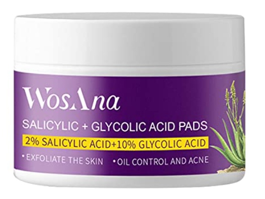 WosAna Salicylic + Glycolic Acid Pads