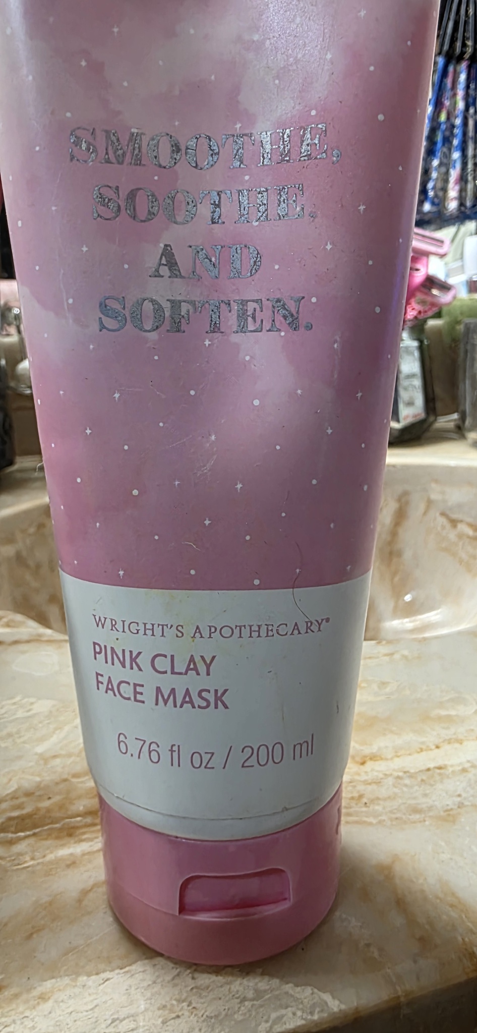 Wright's Apothecary Pink Clay Face Mask