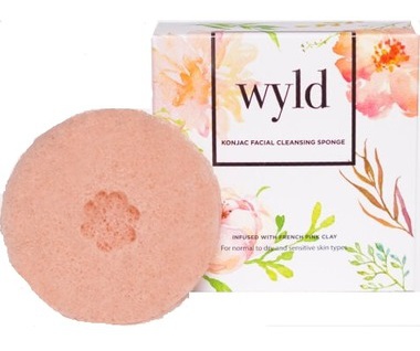 Wyld Skincare Konjac Sponge French Pink Clay