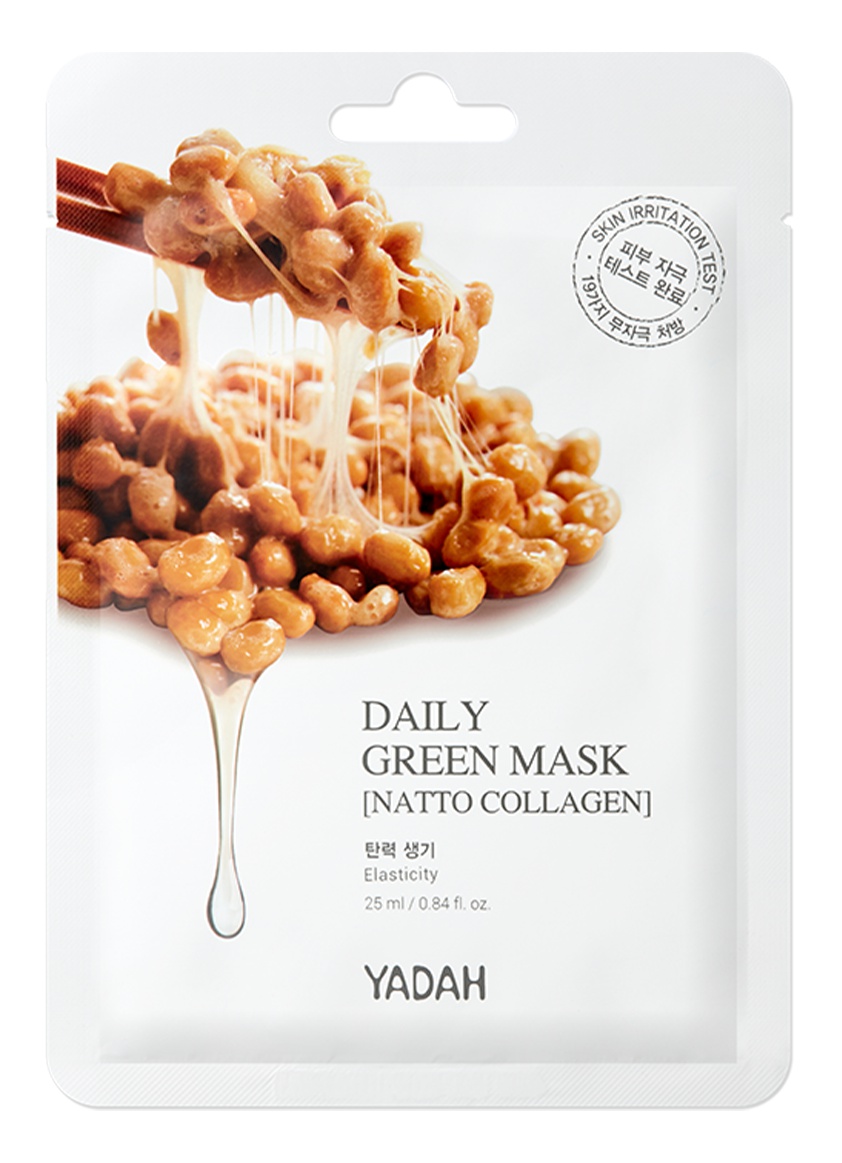 Yadah Daily Green Natto Collagen Mask