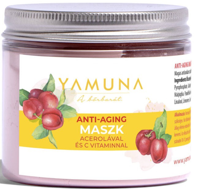 Yamuna Anti-Aging Maszk Acerolával És C Vitaminnal