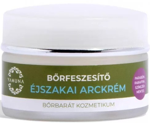 Yamuna Bőrfeszesítő Éjszakai Arckrém