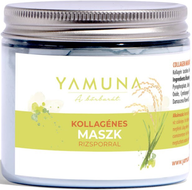 Yamuna Kollagénes Maszk Rizsporral