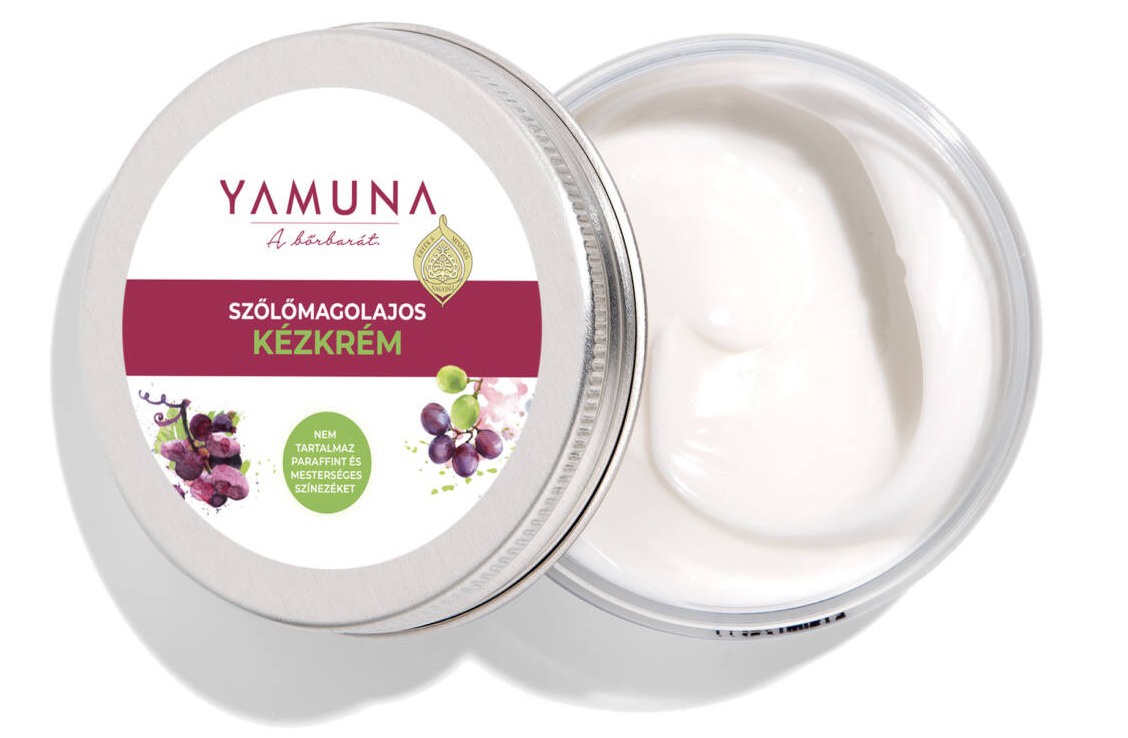 Yamuna Szőlőmagolajos Kézkrém