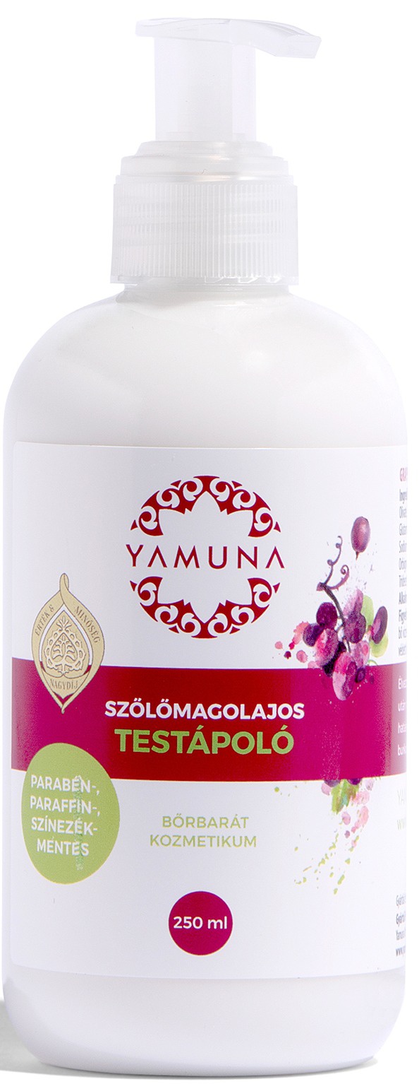 Yamuna Szőlőmagolajos Testápoló