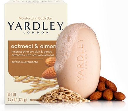 Yardley London Oatmeal & Almond Naturally Moisturizing Botanical Soap