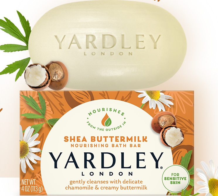 Yardley London Shea Buttermilk Nourishing Bath Bar