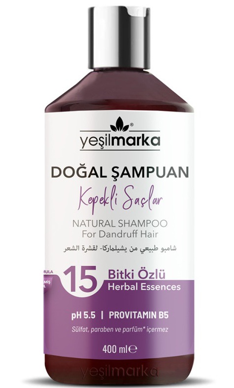 Yeşilmarka Natural Shampoo For Dandruff Hair
