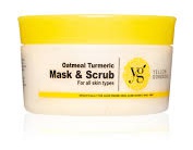 Yello Skincare Oatmeal Turmeric Mask / Scrub