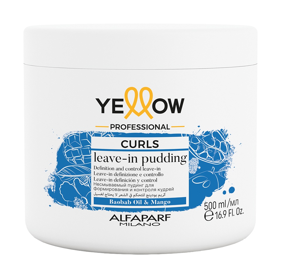 Yellow Professional Curls Leave-in Pudding
